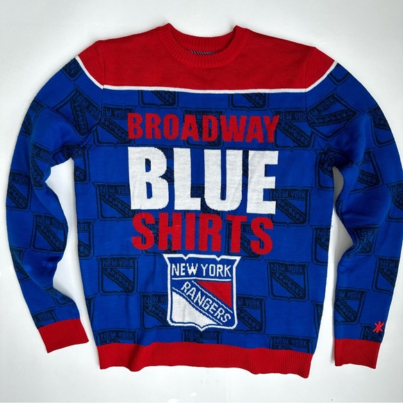 NHL Other - New York Rangers Broadway Blueshirts Hockey Sweater L